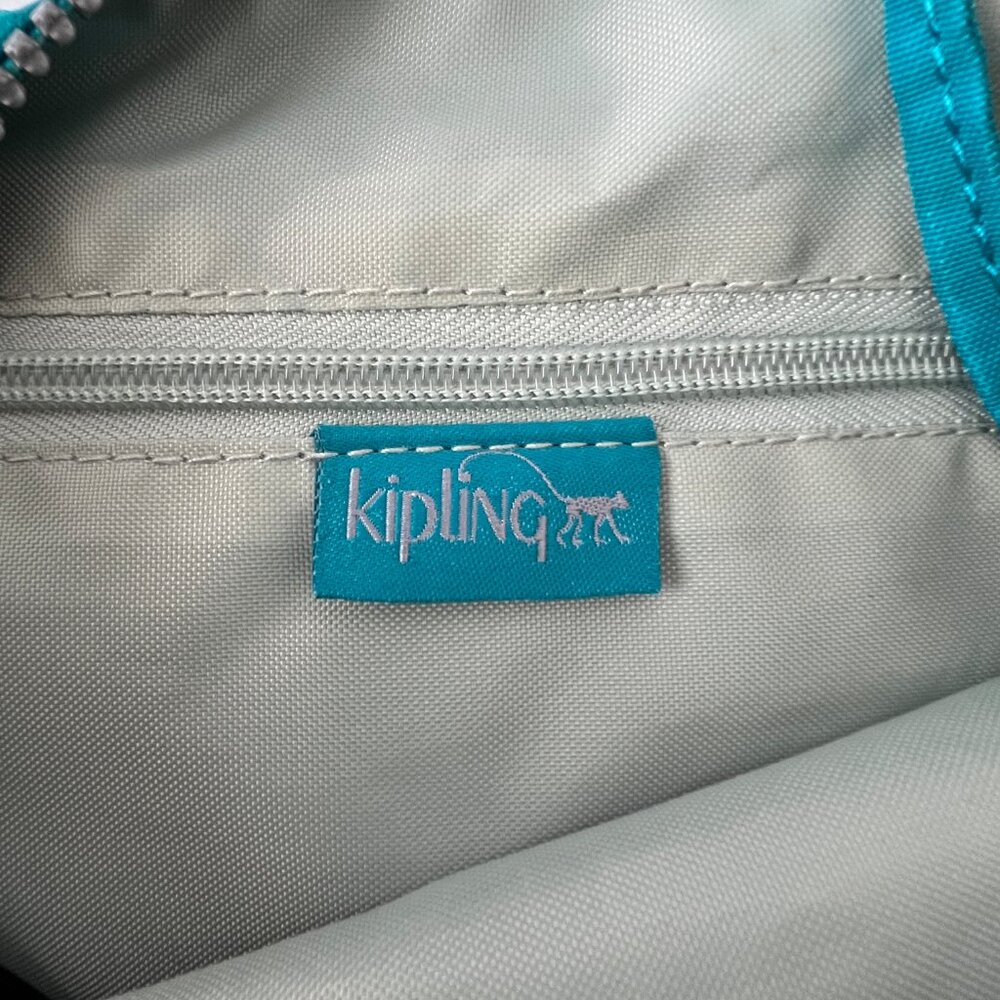 Kipling Alvar Crossbody Turquoise Zipper Bag, HB4061-484, Excellent Condition! - Picture 9 of 15